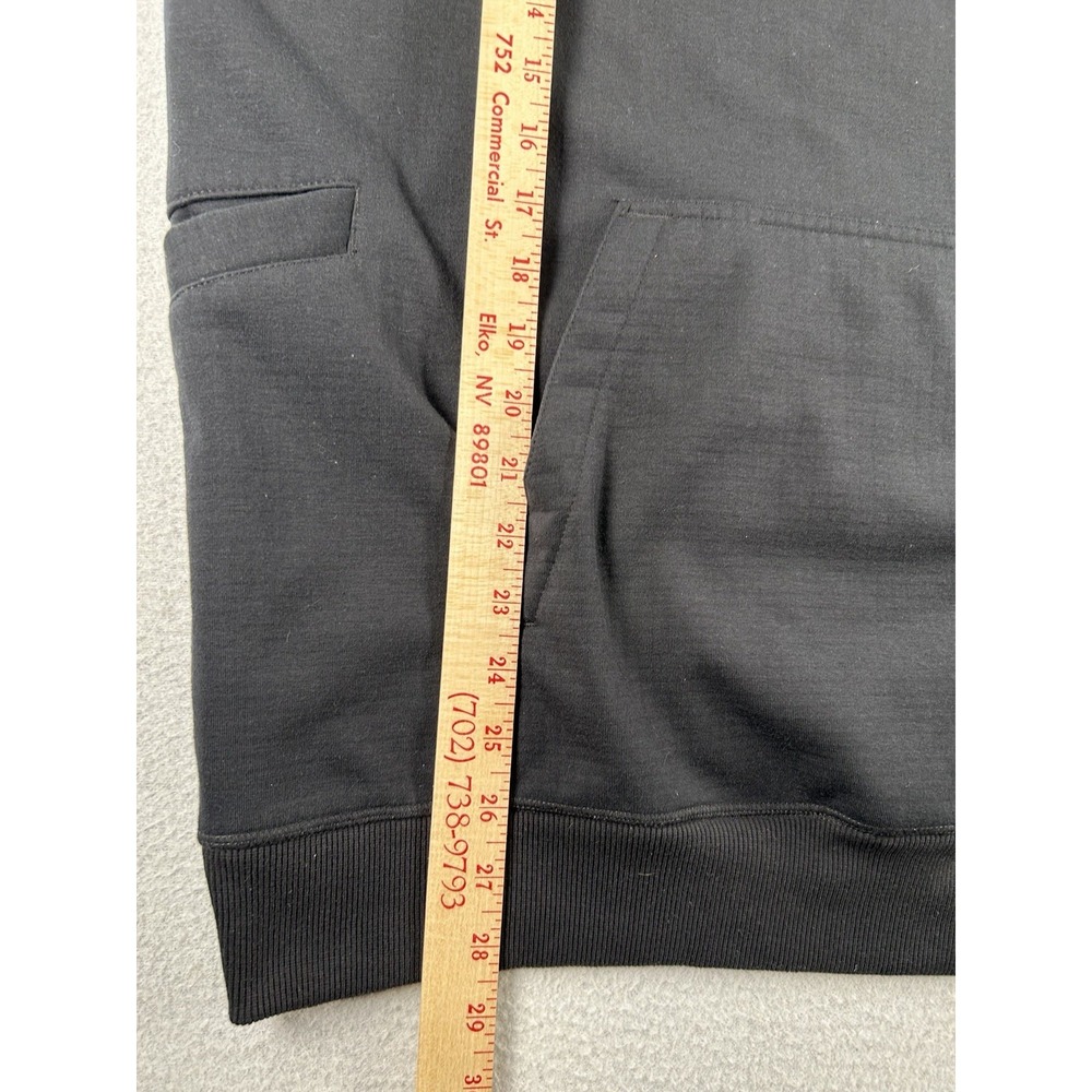 FXD Mens WF1 Bonded Membrane Fleece Hoodie Jumper XL Long Sleeve Workwear Black - Picture 6 of 9